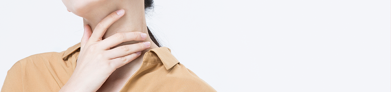 갑상선 통증 이미지